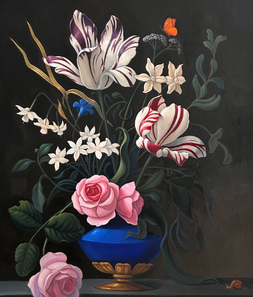 Daniel zuberi Classical Oil Painting
צוברי דניאל אמן דומם