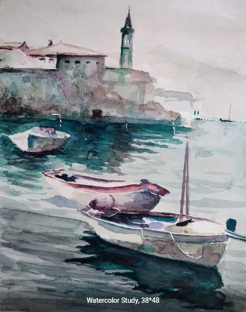 I'm Eden Luria — painter, illustrator & designer