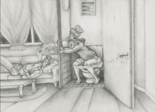 עידו FOG בין ריקנות לבריאה, בין שחור לאור
הציור עבור עידו הוא מרחב התבוננות. הוא נוהג לומר שהוא מסתכל על העולם דרך הציור שלו, אך לא פחות מכך, בורא לעצמו עולם חדש בתהליך עצמו. בזמן העבודה הוא מתנתק, שוקע בסיפורים פנימיים, במרחב פרטי שנוצר בין היד, העיפרון והדף.