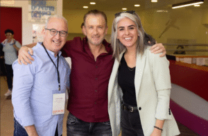 שני אורה דותן, מנהלת קשרי חוץ עיריית באר-שבע, תמיר גינץ, קלאודיו קוגון סמנכ"ל מרכז סוזן דלל ת"א