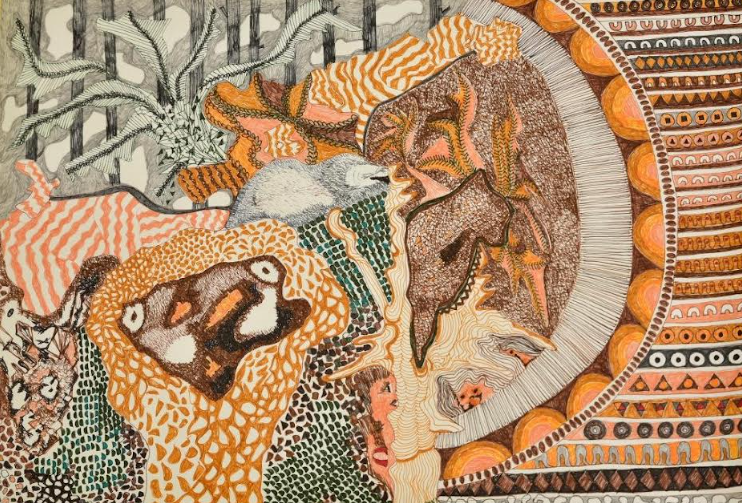 נעמה בן משה בתערוכת יחיד