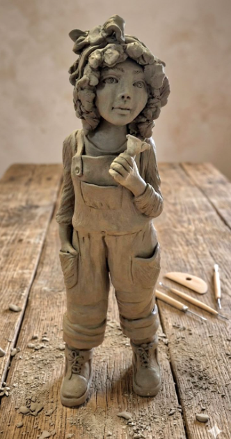 שולי קסלר מורנו פיסול בחימר